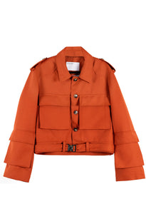 CORTAZAR JACKET BURNT ORANGE