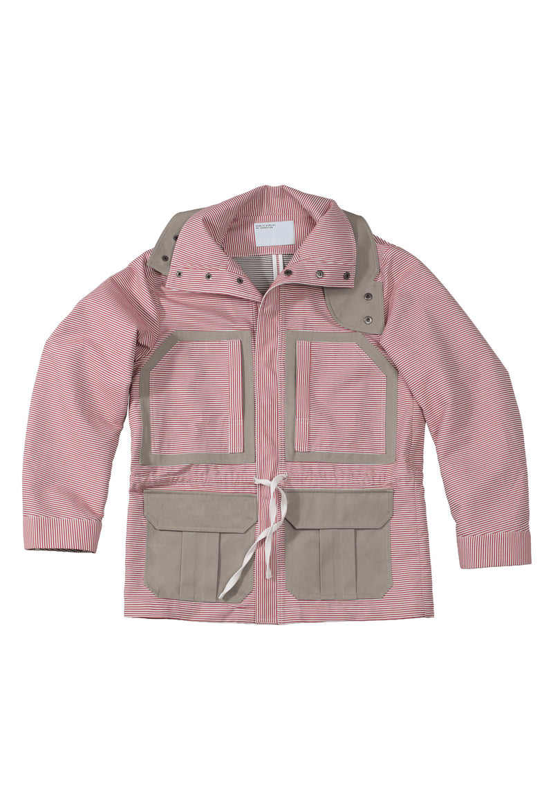 Dario Long Jacket - Stripes