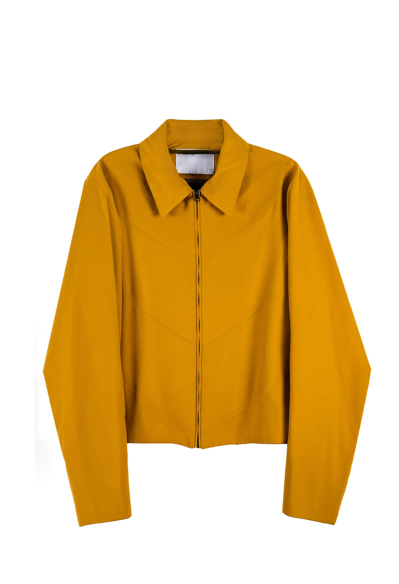 Infante Jacket — Mustard Nylon