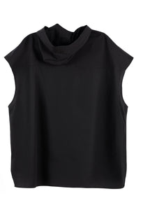 LIRA TOP BLACK PRINTED