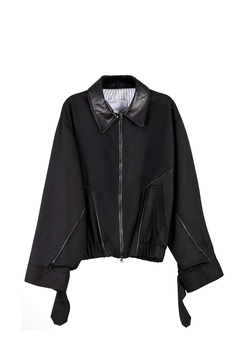 Lorca Jacket — Black Wool
