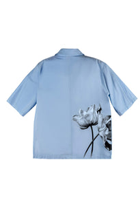 MASTRETA SHIRT BLUE PRINTED
