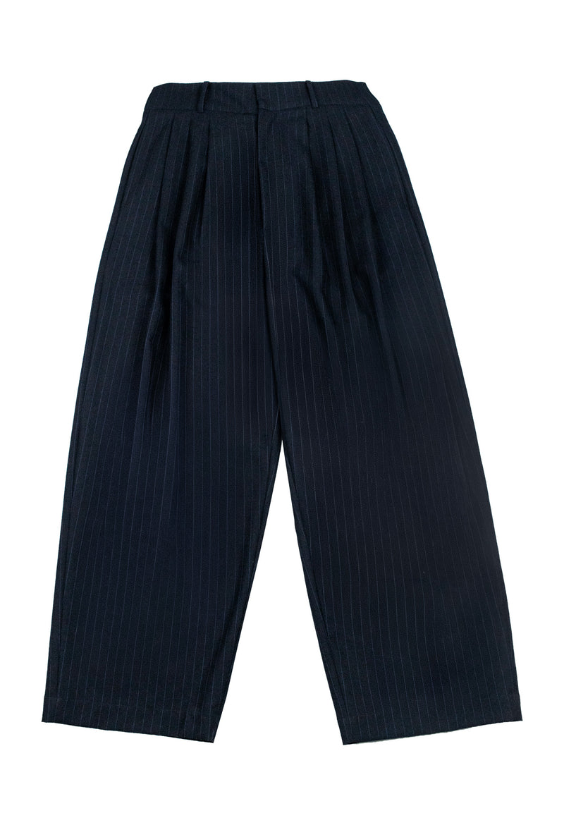 Garro Pants - Pinstriped Wool