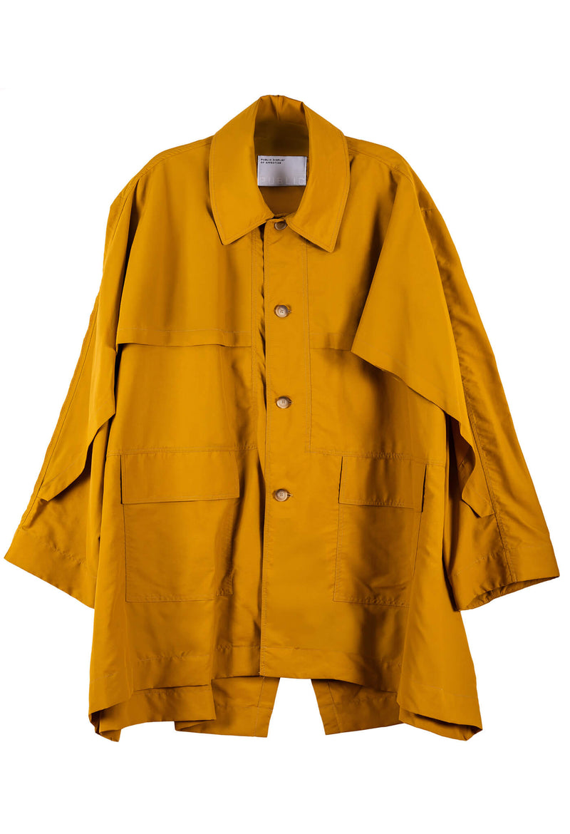 Sabato Coat — Mustard Nylon