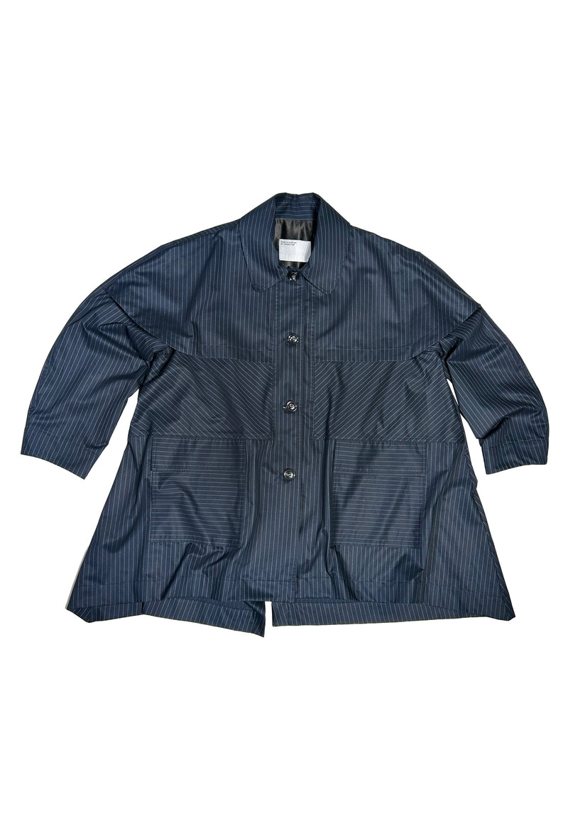 Sabato Coat - Pinstripe