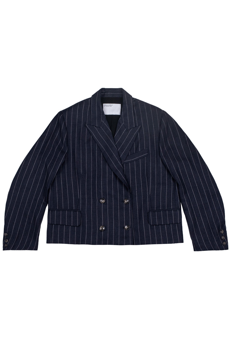 Jara Blazer - Pinstripes
