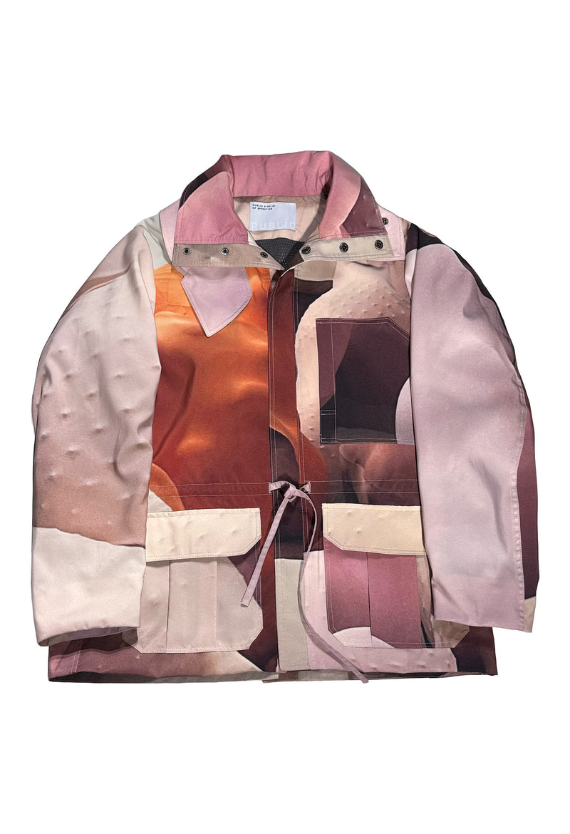 Long Dario Jacket - Scrapbook Pink