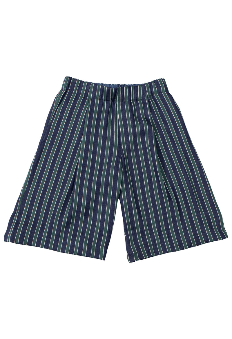Short Saramago - Green Stripes
