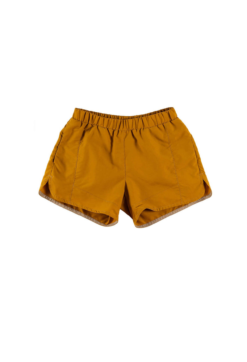Swimsuit — Mustard Nylon