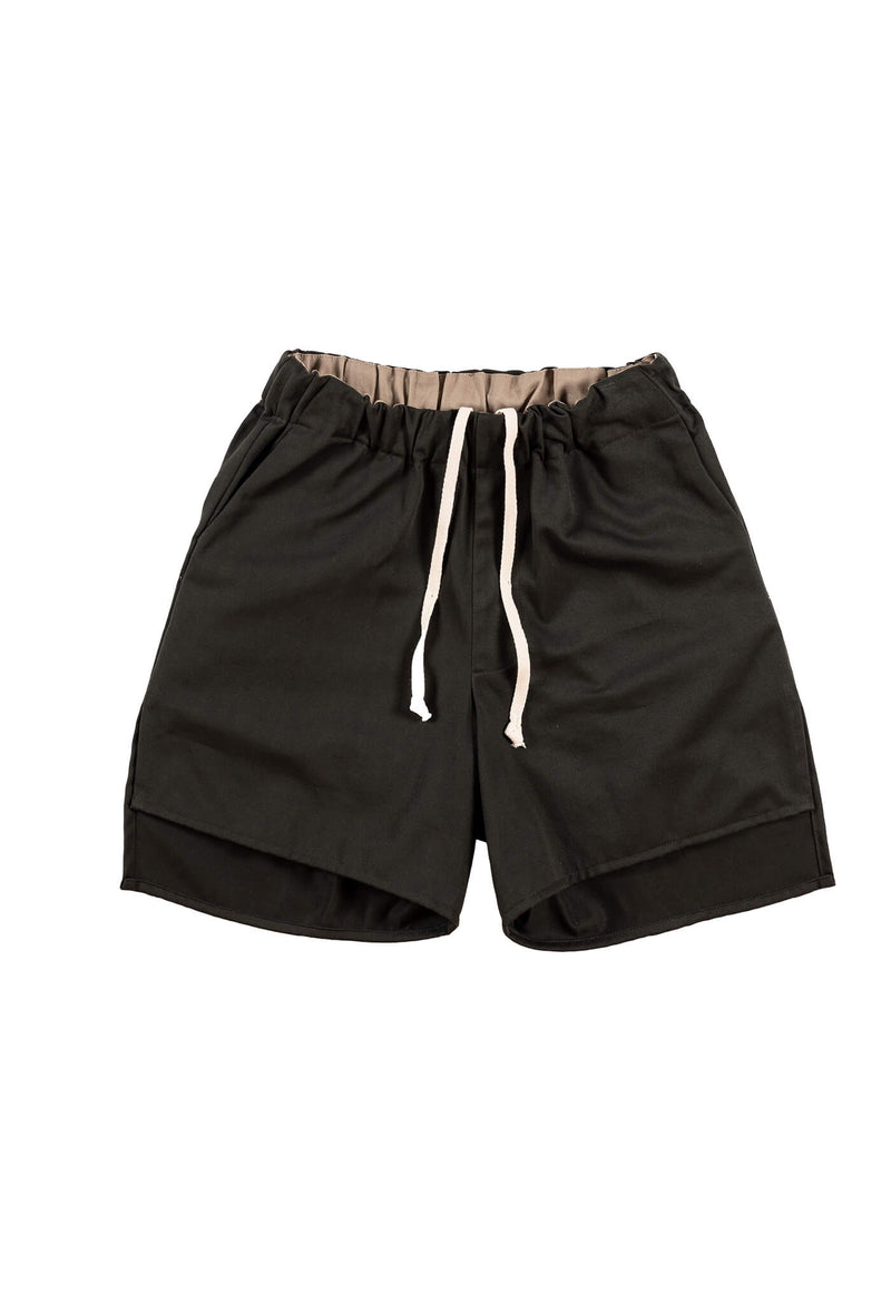 Volpi Short — Olive Gabardine